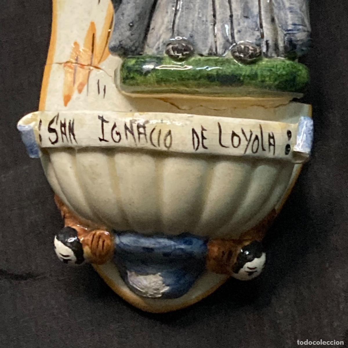 Antig&uuml;edades: Benditera San Ignacio de Loyola - C. Peris (Manises) - Foto 2