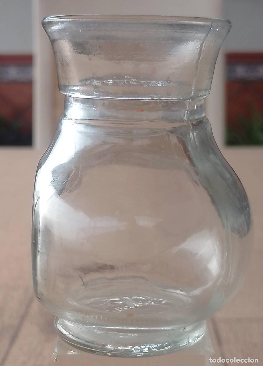 Antig&uuml;edades: Vaso Cristal Bebedero Malague&ntilde;o Angular, Canariz 2 - Foto 2