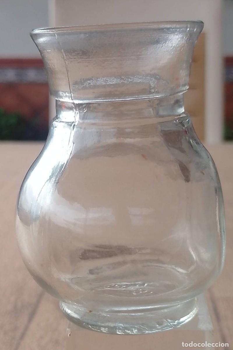 Antig&uuml;edades: Vaso Cristal Bebedero Malague&ntilde;o Angular, Canariz 2 - Foto 3