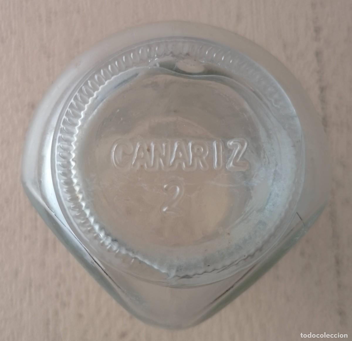 Antig&uuml;edades: Vaso Cristal Bebedero Malague&ntilde;o Angular, Canariz 2 - Foto 6