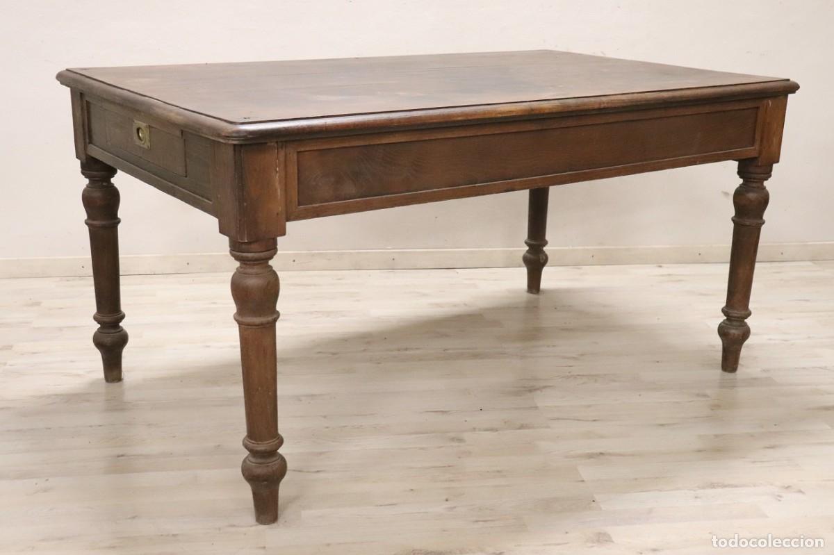 Antig&uuml;edades: Mesa de cocina de madera de abeto - Foto 2