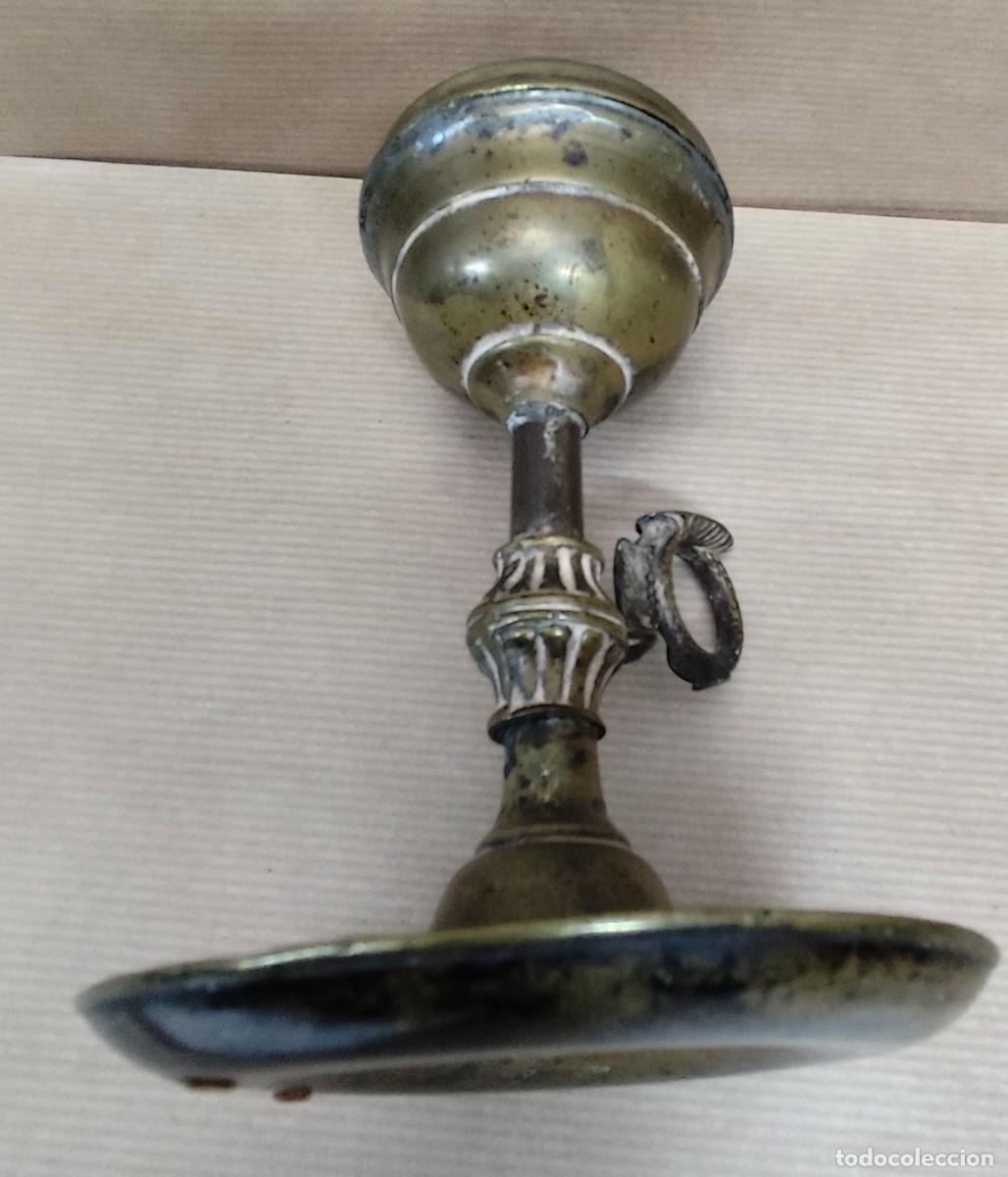 Antig&uuml;edades: ANTIGUO CANDIL DE BRONCE - Foto 10