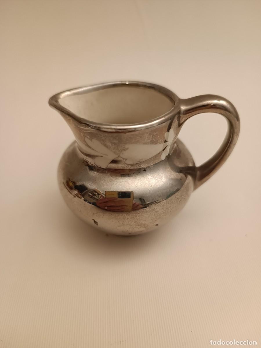 Antig&uuml;edades: JARRITA INGLESA DE REFLEJOS PLATEADO DE COLECCI&Oacute;N - Foto 1