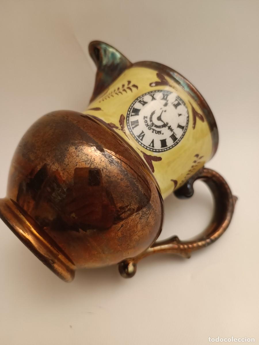 Antig&uuml;edades: JARRA INGLESA DE REFLEJOS DE COLECCI&Oacute;N - Foto 4