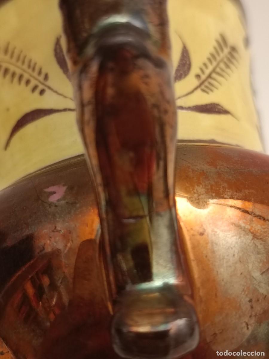 Antig&uuml;edades: JARRA INGLESA DE REFLEJOS DE COLECCI&Oacute;N - Foto 6