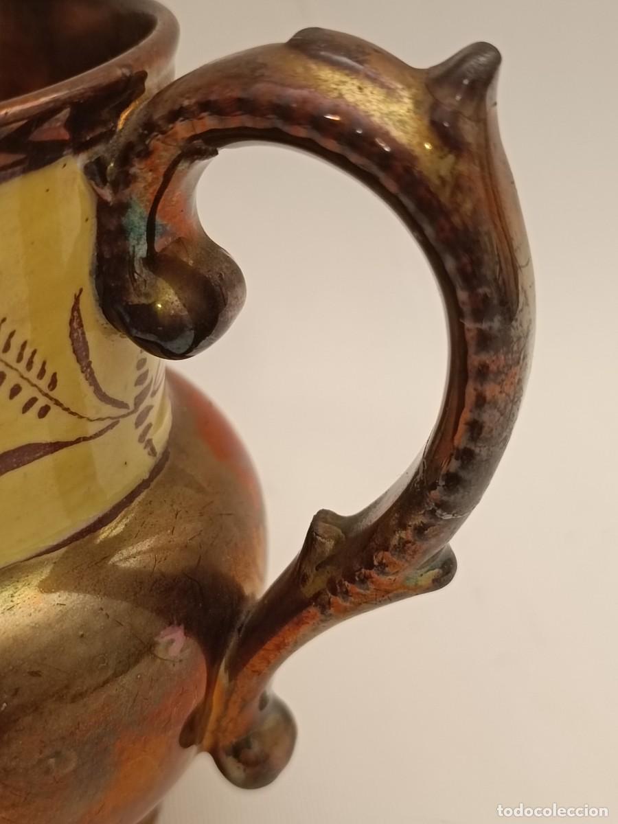 Antig&uuml;edades: JARRA INGLESA DE REFLEJOS DE COLECCI&Oacute;N - Foto 8