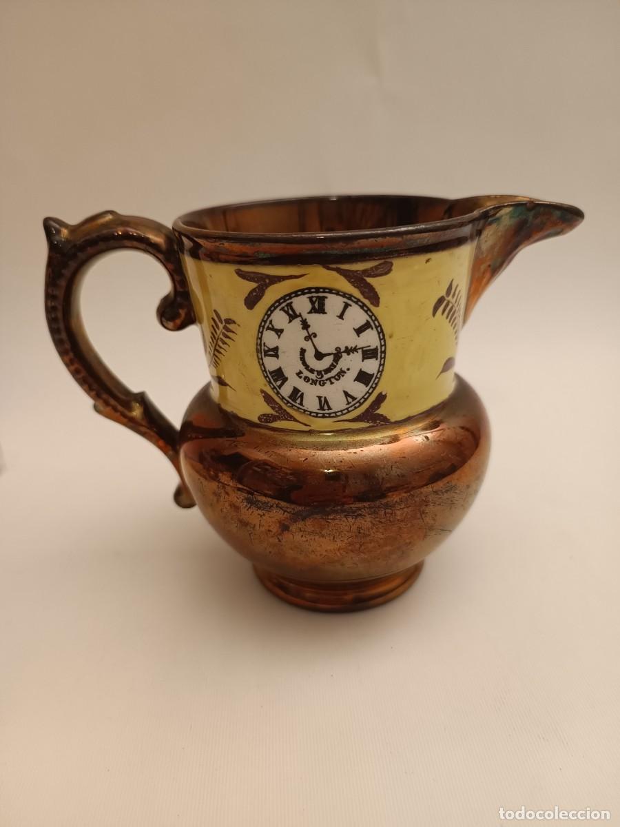 Antig&uuml;edades: JARRA INGLESA DE REFLEJOS DE COLECCI&Oacute;N - Foto 9