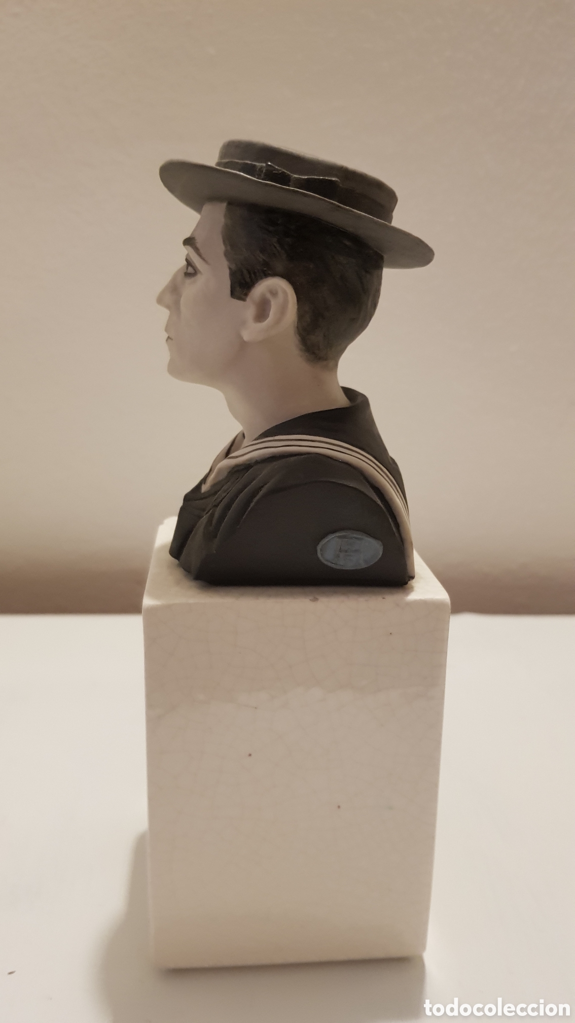 Antig&uuml;edades: Ceramica algora. Buster keaton - Foto 3