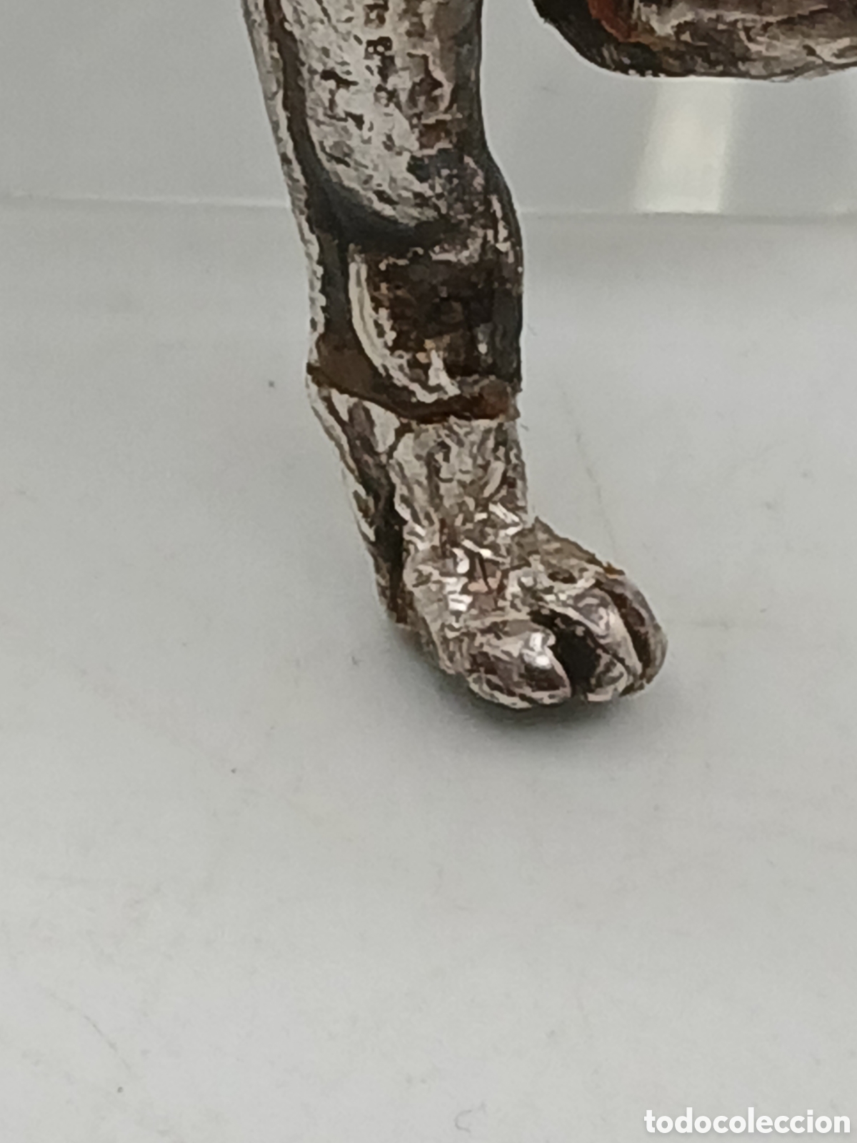 Antig&uuml;edades: Figura plata de ley. Galgo - Foto 6