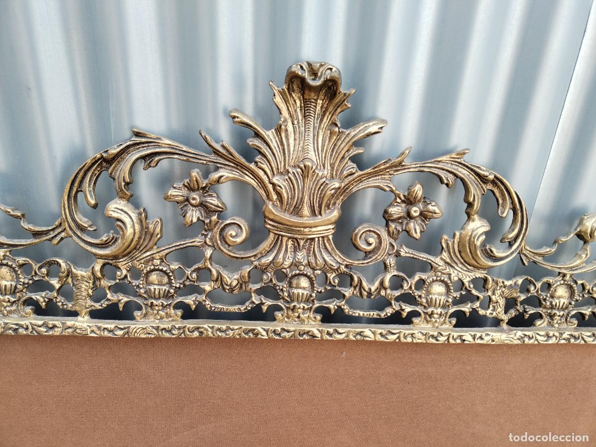 Antig&uuml;edades: espejo vintage de bronce - Foto 2