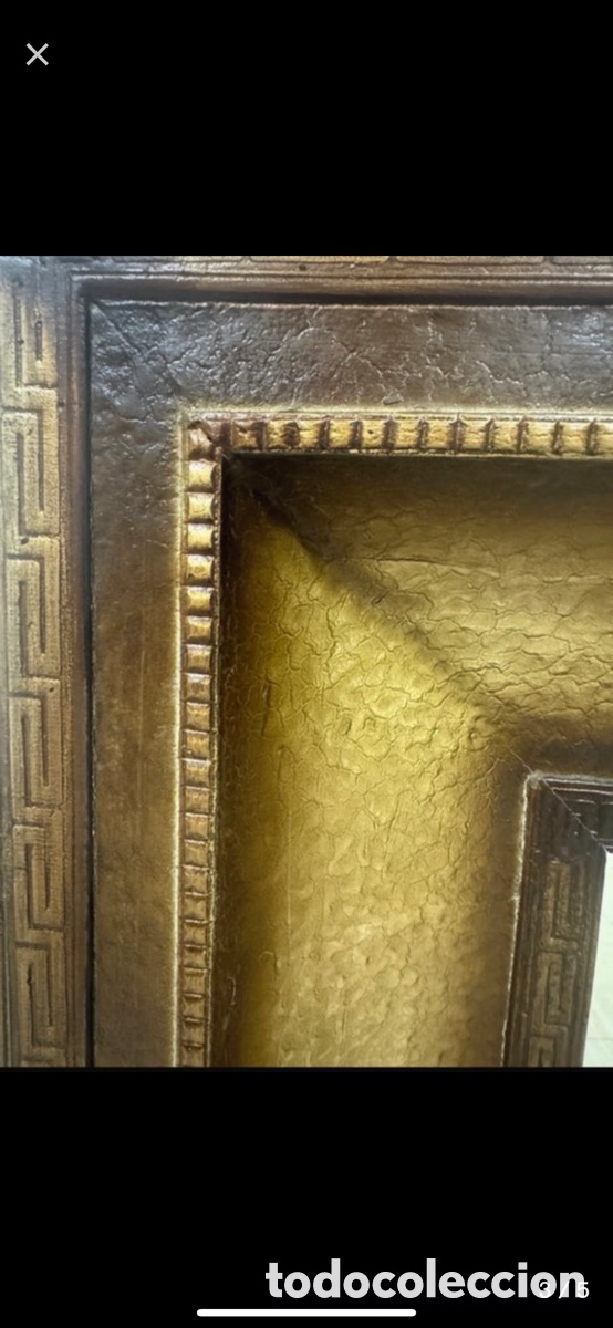 Antig&uuml;edades: Espejo de Madera decoraci&oacute;n - Foto 3