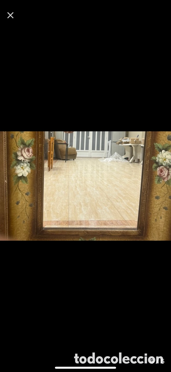 Antig&uuml;edades: Espejo de Madera decoraci&oacute;n - Foto 5