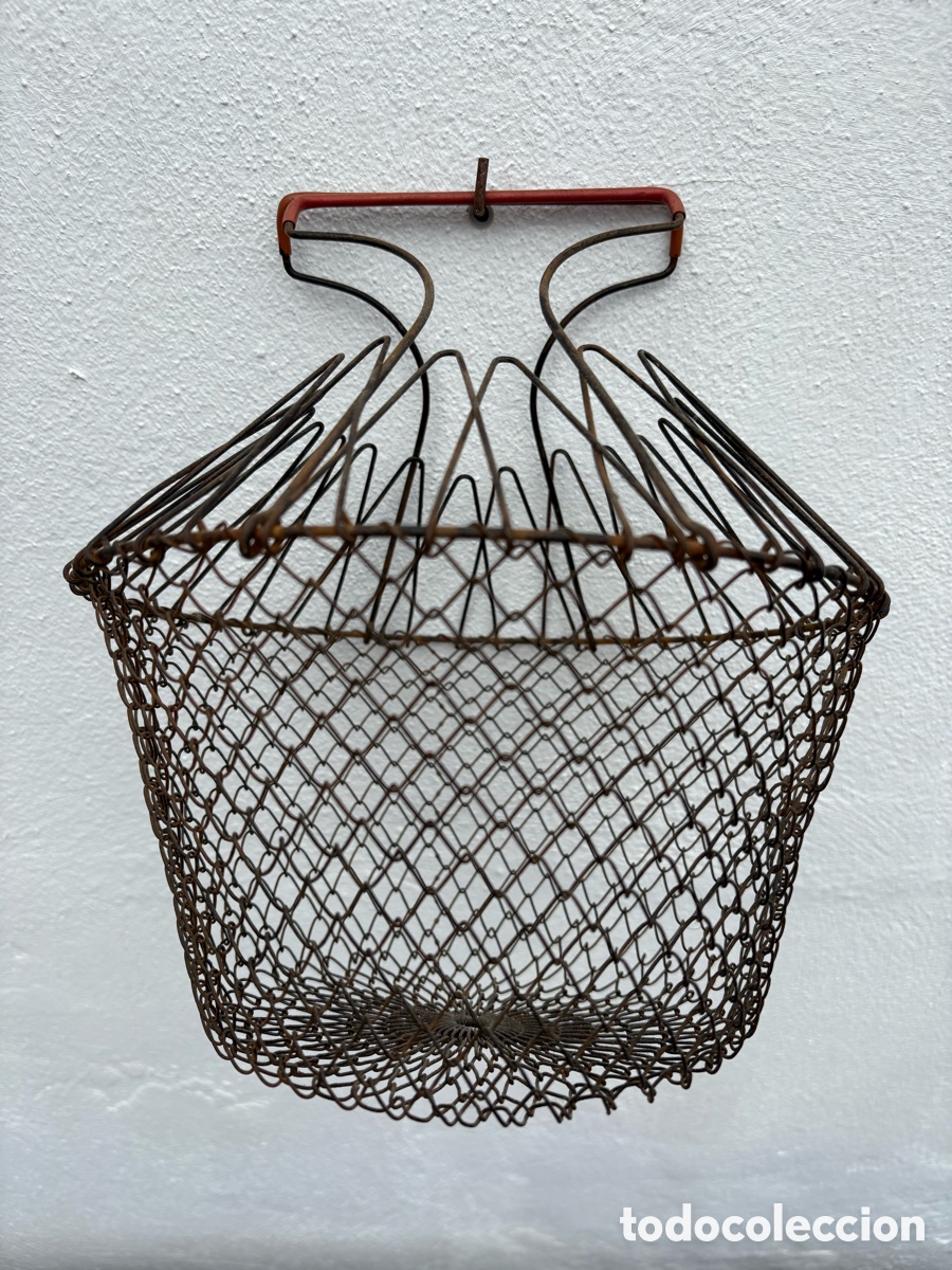 Antig&uuml;edades: ANTIGUO CESTO PARA HUEVOS - Foto 2