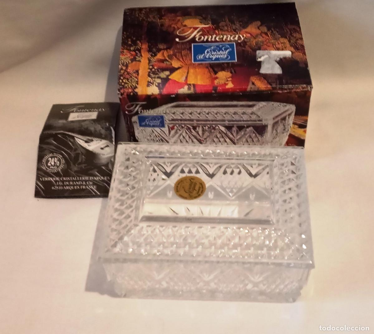 Antig&uuml;edades: Caja cristal dArques Fontenay - Foto 2