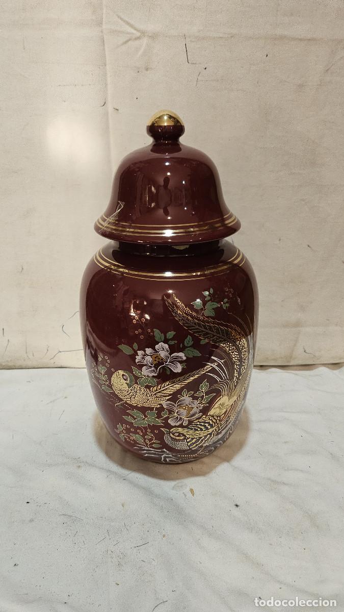 Antig&uuml;edades: jarron de ceramica oriental - Foto 1