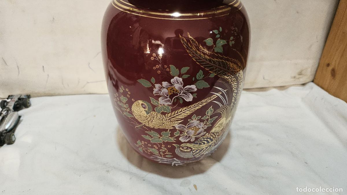 Antig&uuml;edades: jarron de ceramica oriental - Foto 2