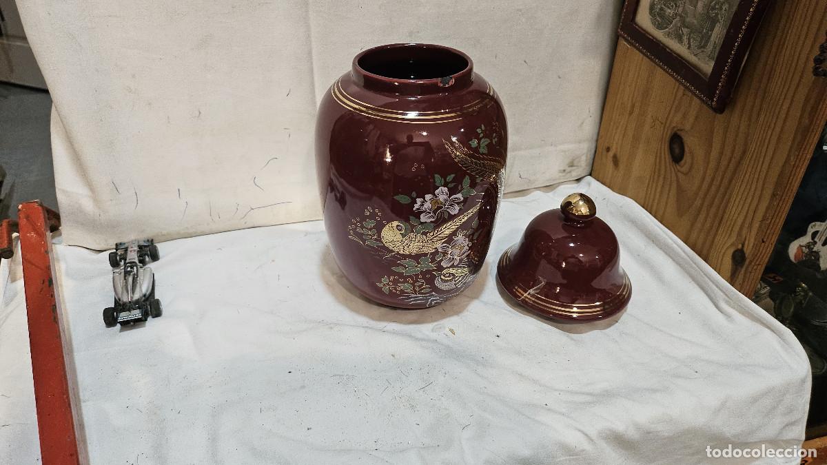 Antig&uuml;edades: jarron de ceramica oriental - Foto 3