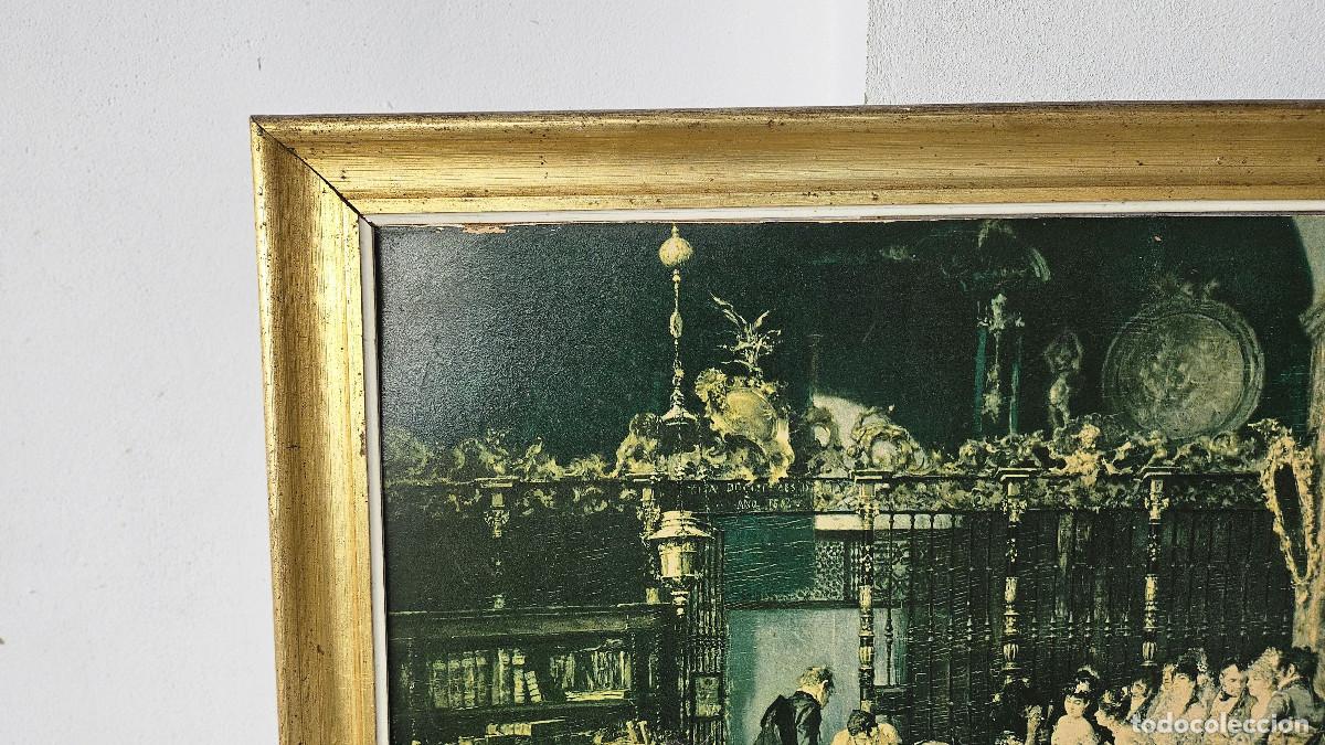 Antig&uuml;edades: marco antiguo en pan de oro - Foto 2