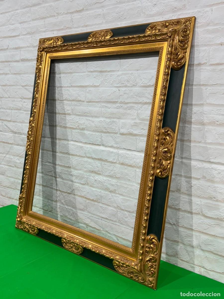 Antig&uuml;edades: Marco de madera tallado - Foto 4