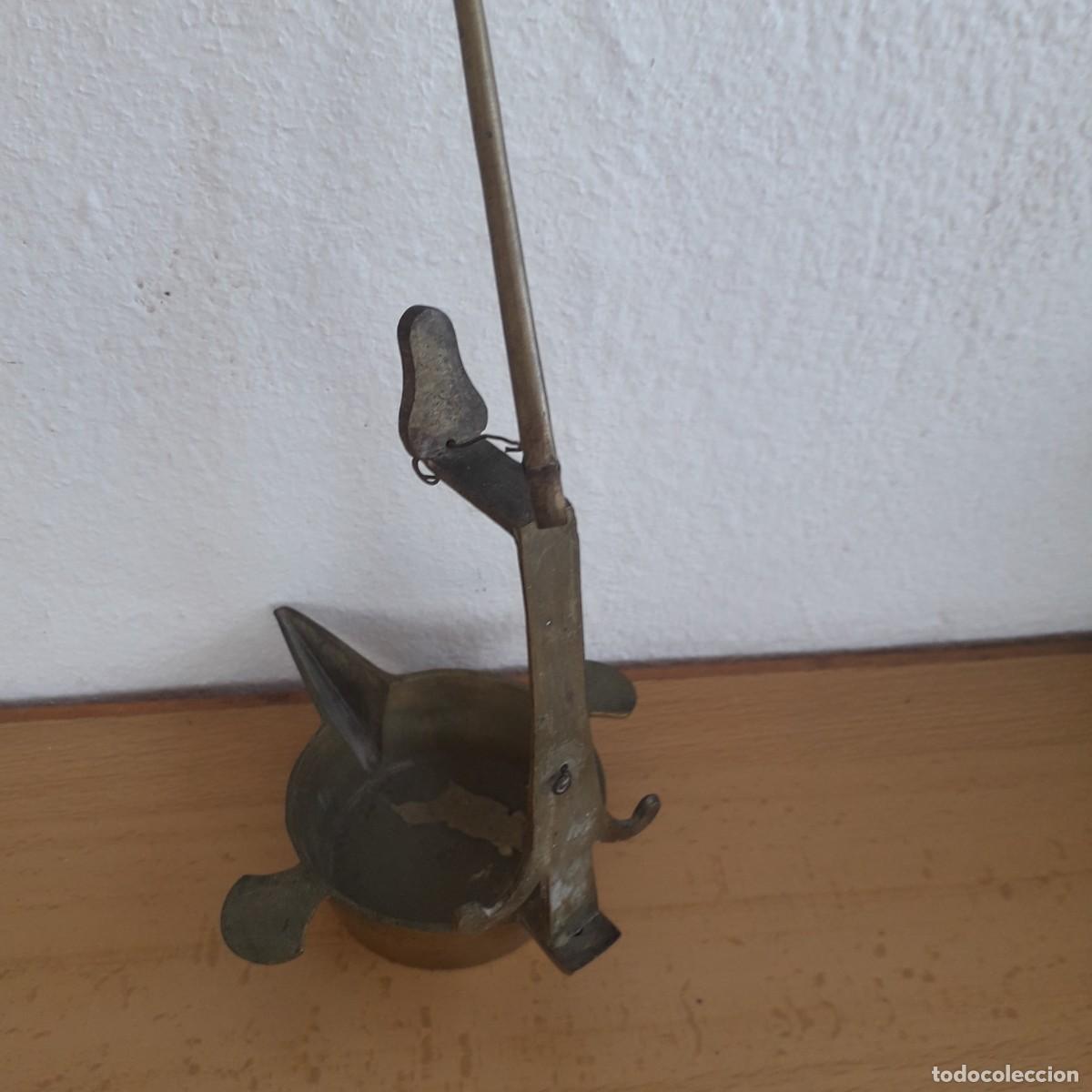 Antig&uuml;edades: CANDIL ANTIGUO DE BRONCE - Foto 10