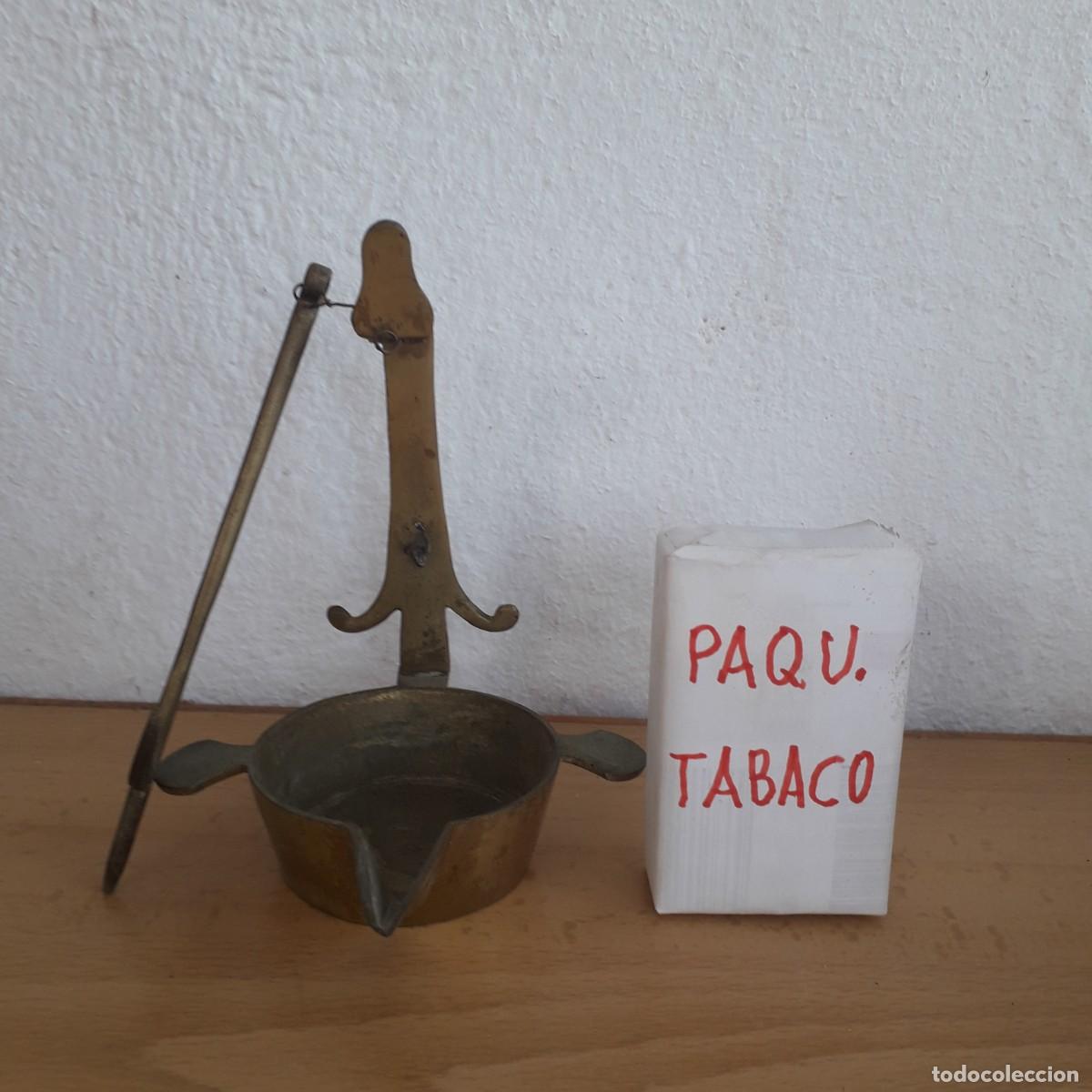 Antig&uuml;edades: CANDIL ANTIGUO DE BRONCE - Foto 11