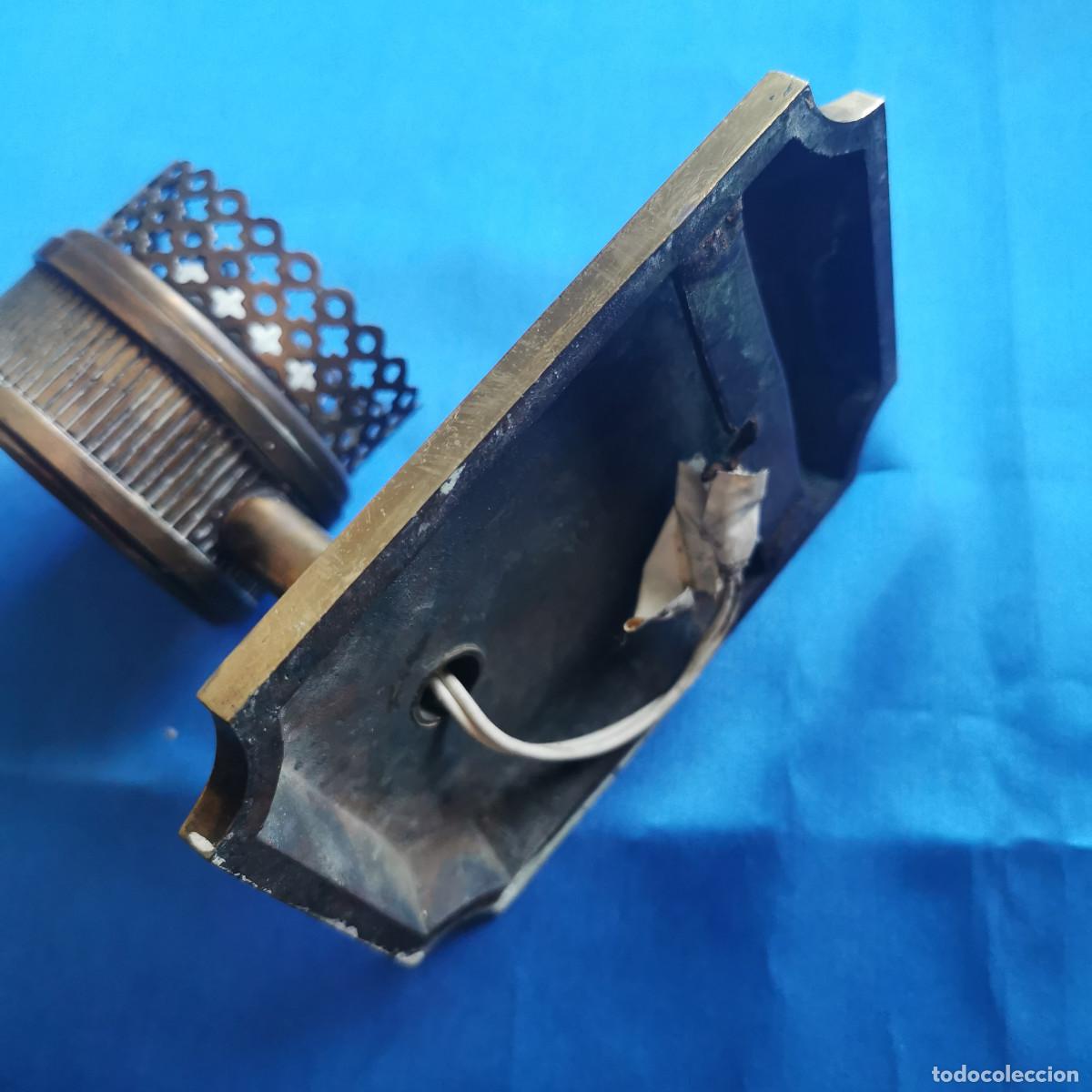 Antig&uuml;edades: BONITO Y ANTIGUO APLIQUE DE BRONCE - Foto 10