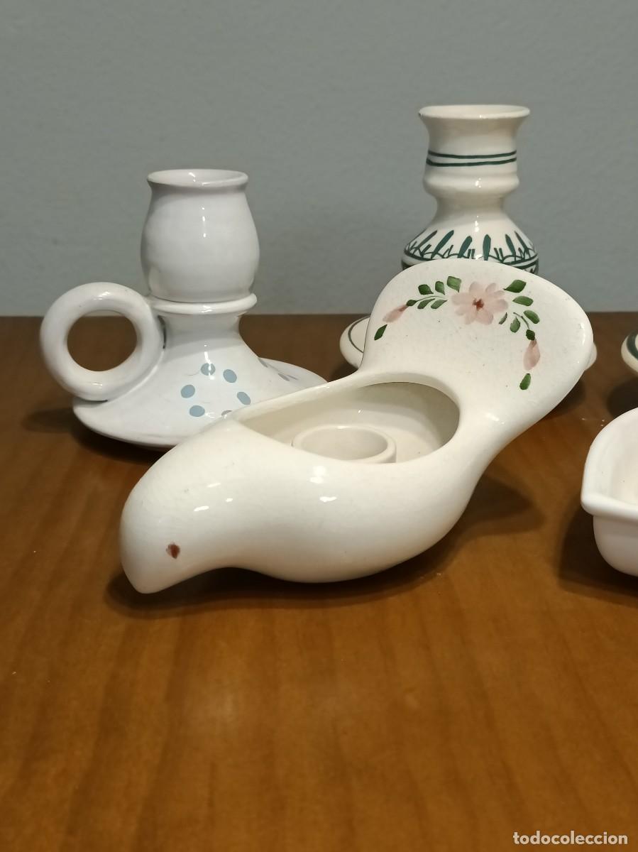 Antig&uuml;edades: Lote de palmatorias diferentes - Foto 3