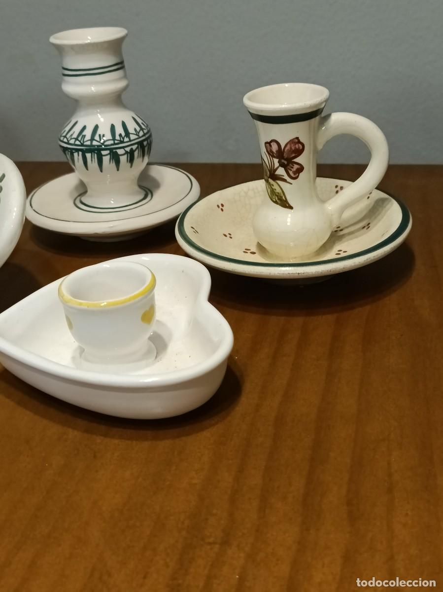 Antig&uuml;edades: Lote de palmatorias diferentes - Foto 5