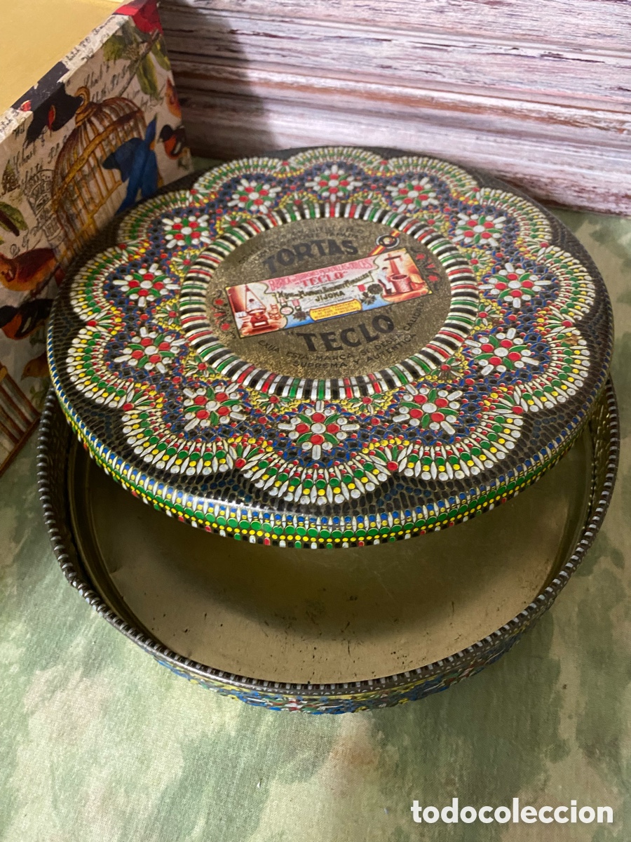 Antig&uuml;edades: Caja de Tortas Teclo coleccion - Foto 3
