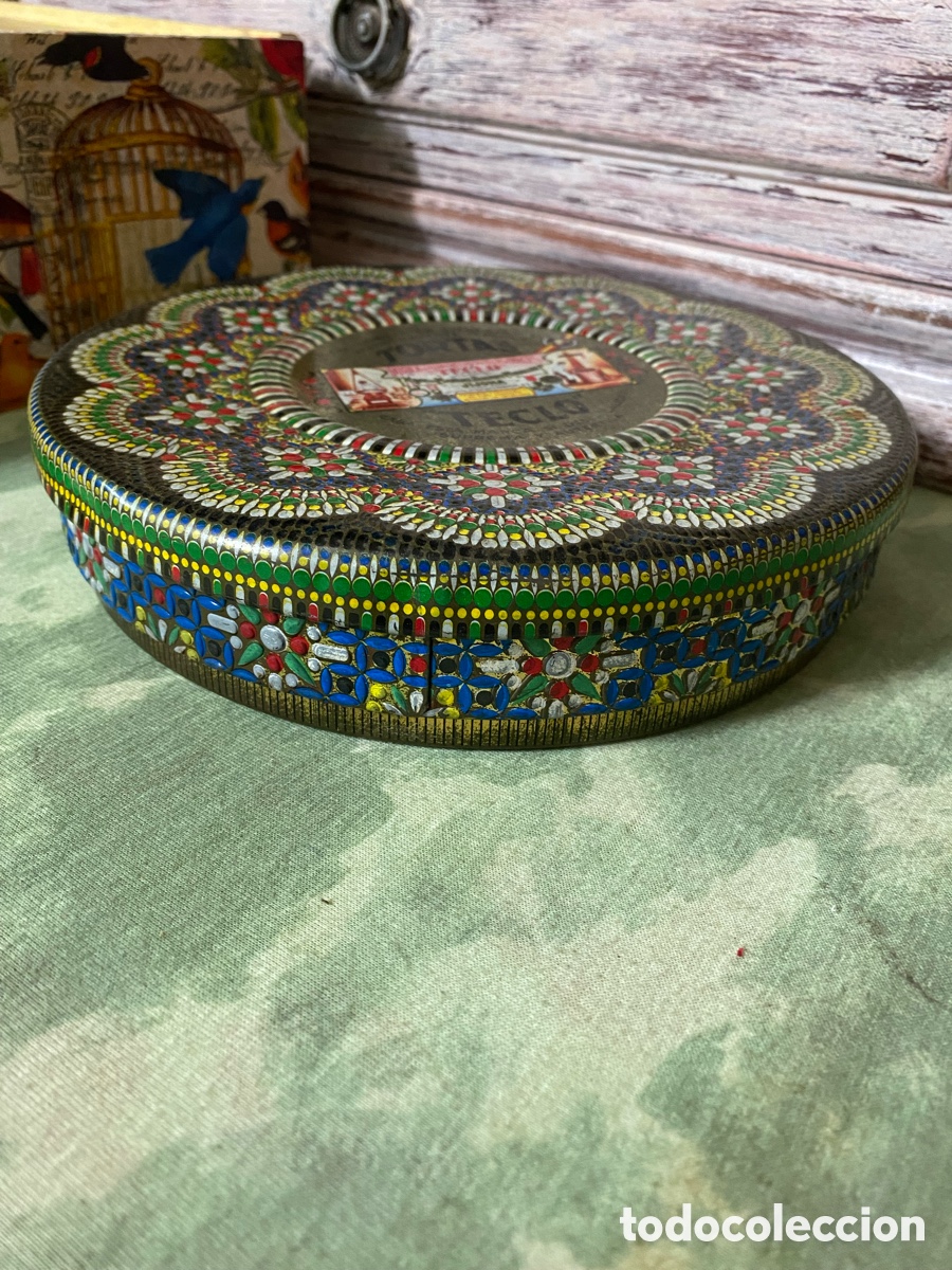 Antig&uuml;edades: Caja de Tortas Teclo coleccion - Foto 4