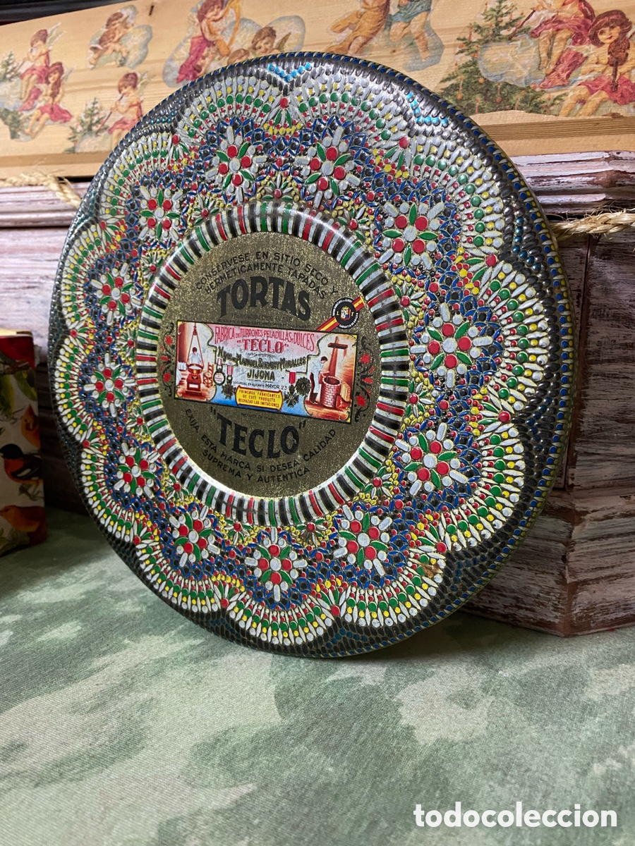 Antig&uuml;edades: Caja de Tortas Teclo coleccion - Foto 5