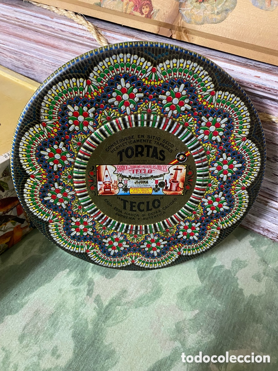 Antig&uuml;edades: Caja de Tortas Teclo coleccion - Foto 7