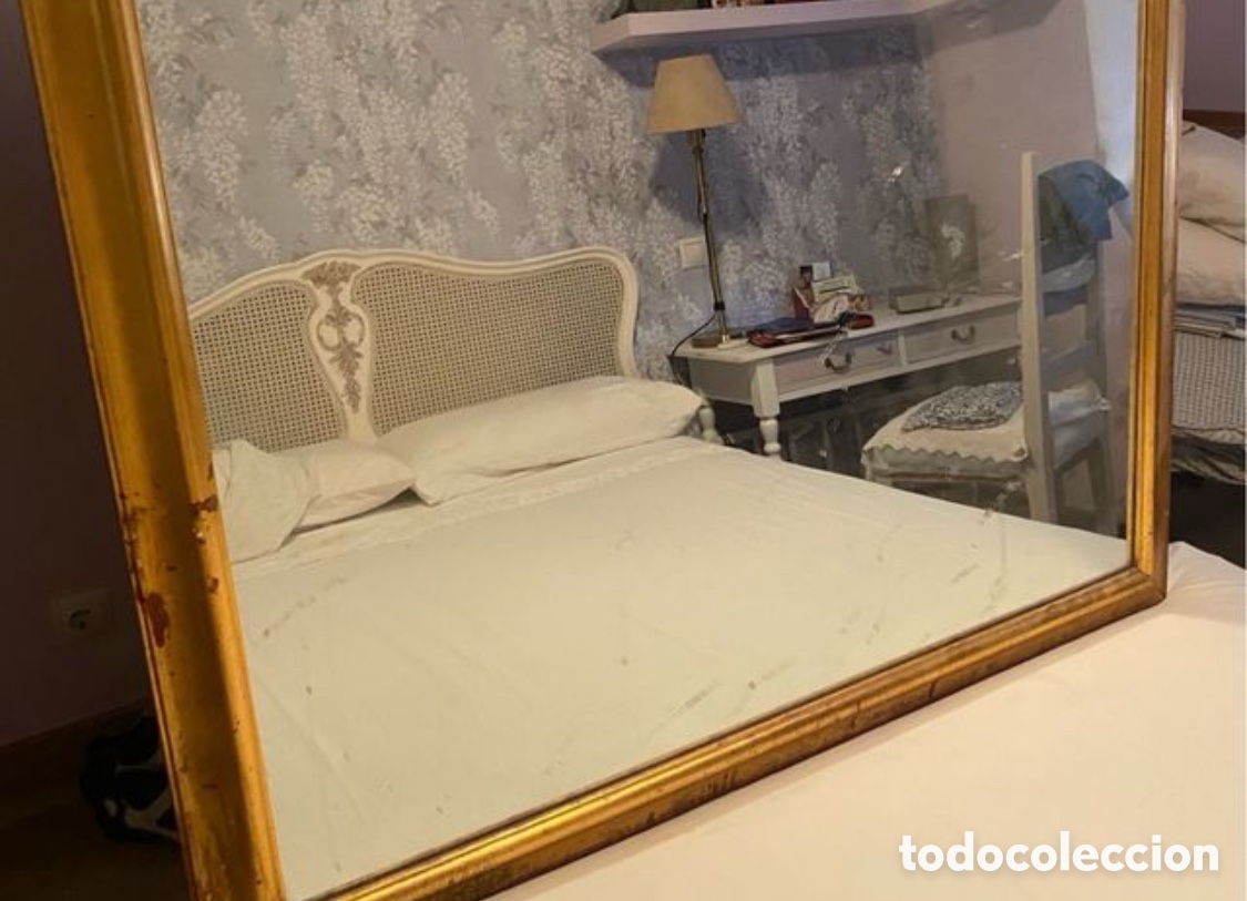Antig&uuml;edades: Bonito espejo de pared o de suelo - Foto 2