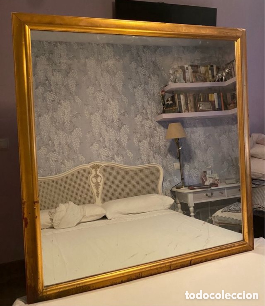 Antig&uuml;edades: Bonito espejo de pared o de suelo - Foto 1