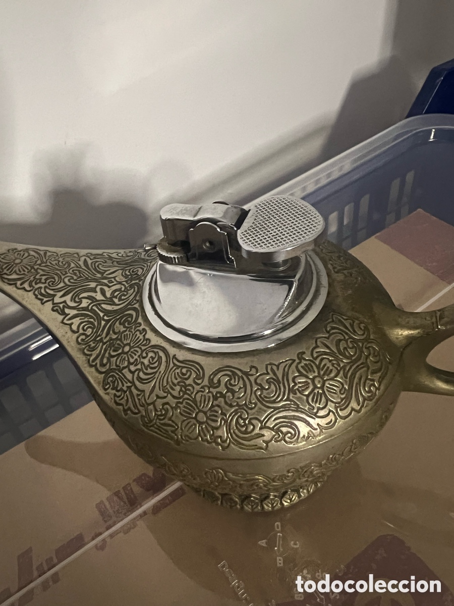 Antig&uuml;edades: Lampara aladino encendedor - Foto 2
