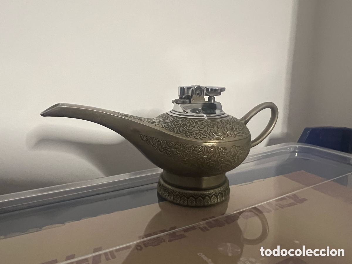 Antig&uuml;edades: Lampara aladino encendedor - Foto 1