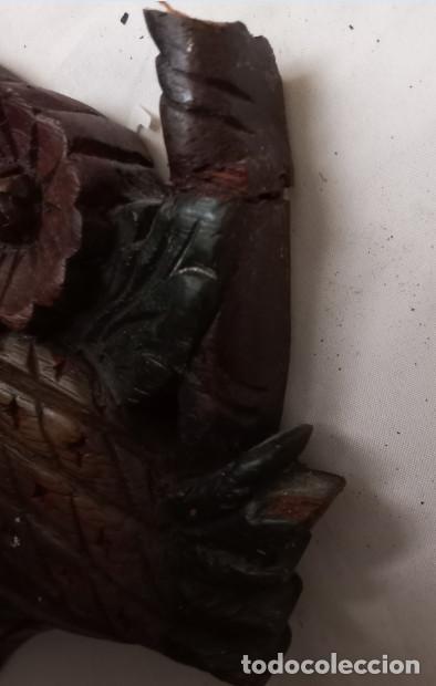 Antig&uuml;edades: MADERA TALLADA CON FORMA DE CENTRO DE MESA, VER DESCRICION - Foto 3