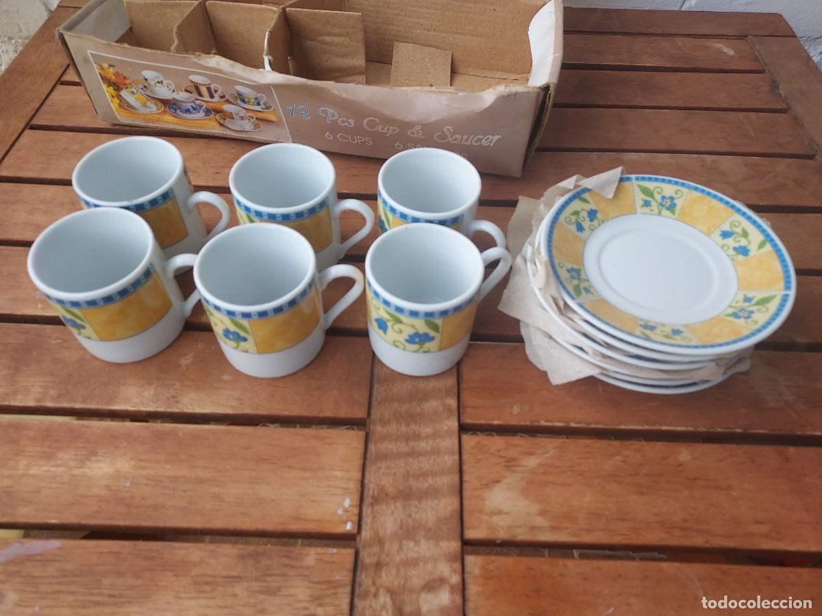 Antig&uuml;edades: Juego de caf&eacute; porcelana - Foto 1