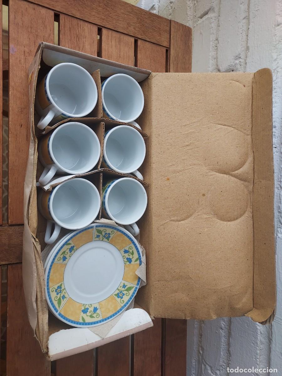 Antig&uuml;edades: Juego de caf&eacute; porcelana - Foto 3