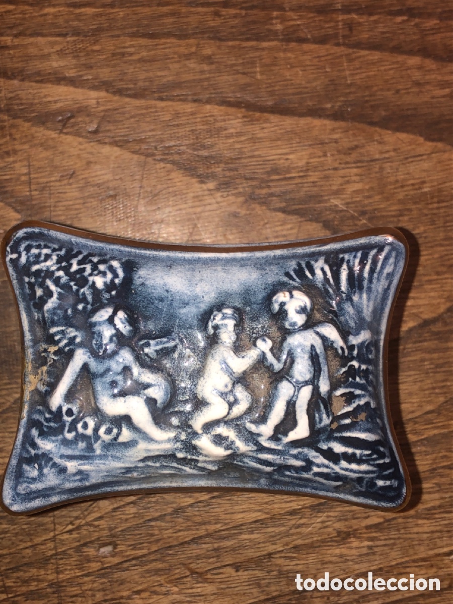 Antig&uuml;edades: Cajita joyero capodimonte - Foto 1