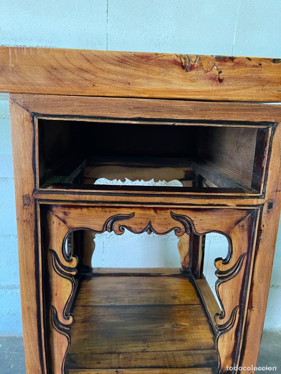 Antig&uuml;edades: consola antigua chino restaurado - Foto 7