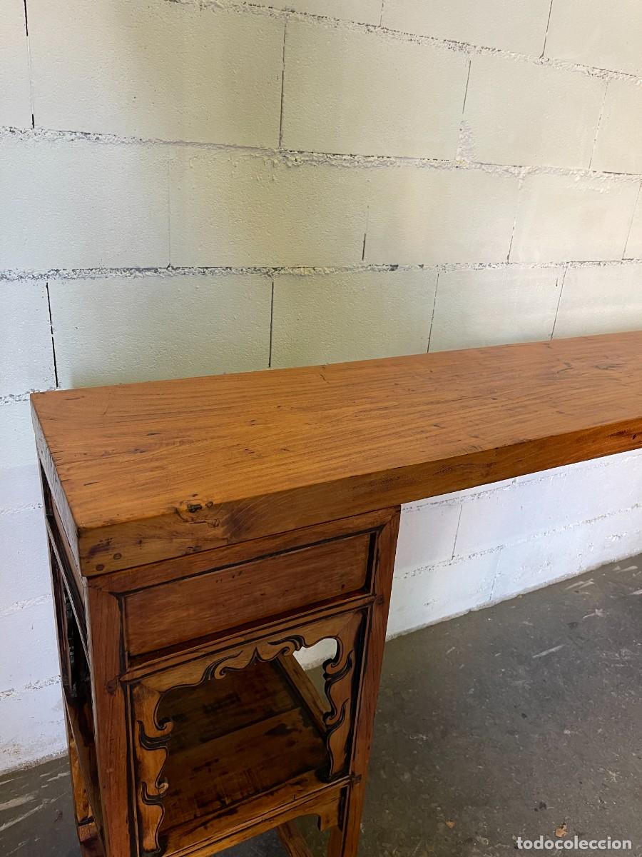 Antig&uuml;edades: consola antigua chino restaurado - Foto 13