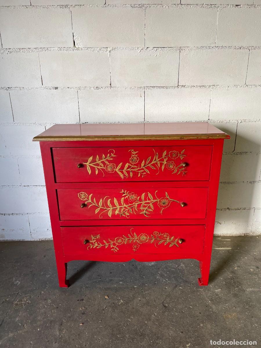Antig&uuml;edades: comoda antigua restaurada - Foto 1