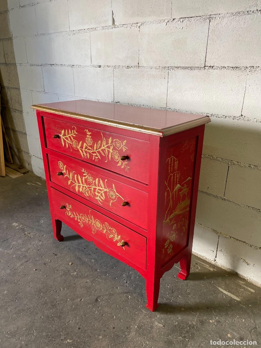 Antig&uuml;edades: comoda antigua restaurada - Foto 2