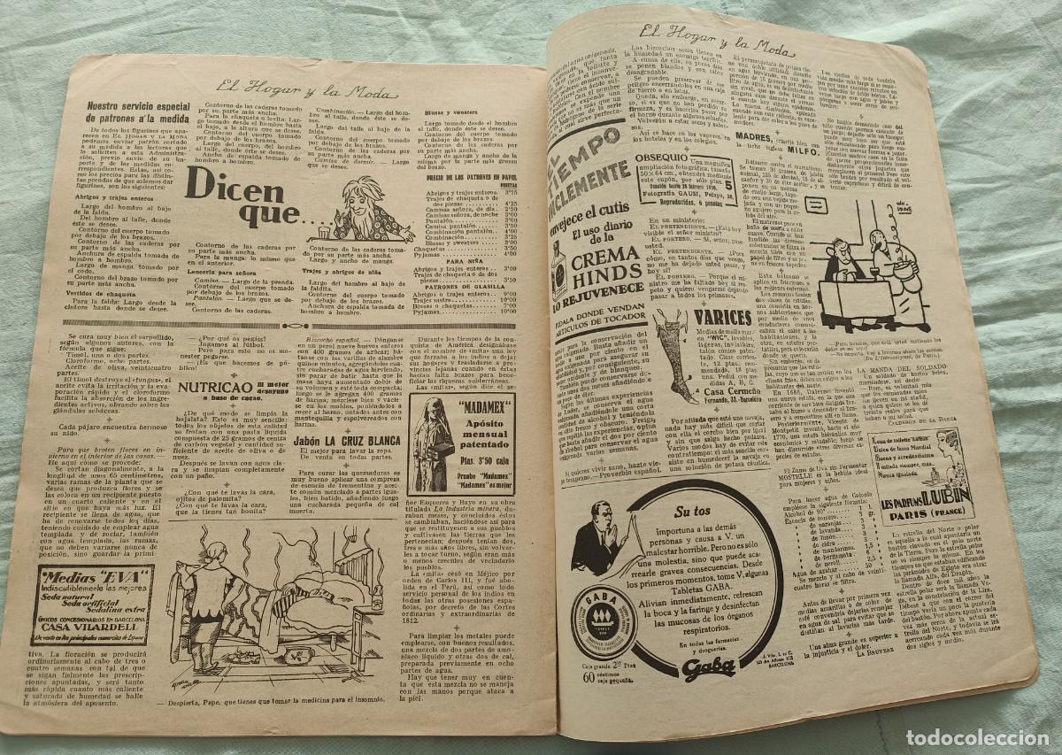 Antig&uuml;edades: El Hogar y La Moda...5 Febrero de 1930. - Foto 5