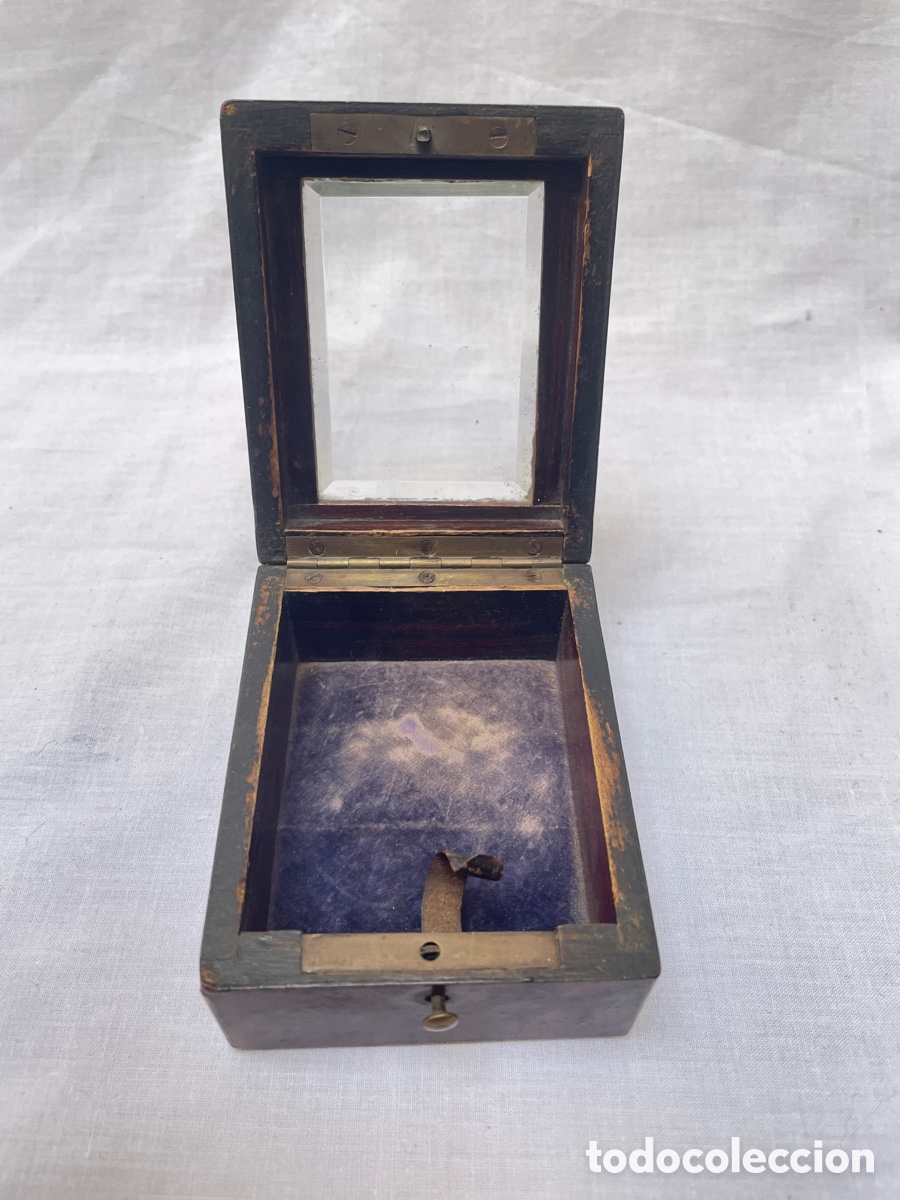 Antig&uuml;edades: Caja de reloj biselada. - Foto 4