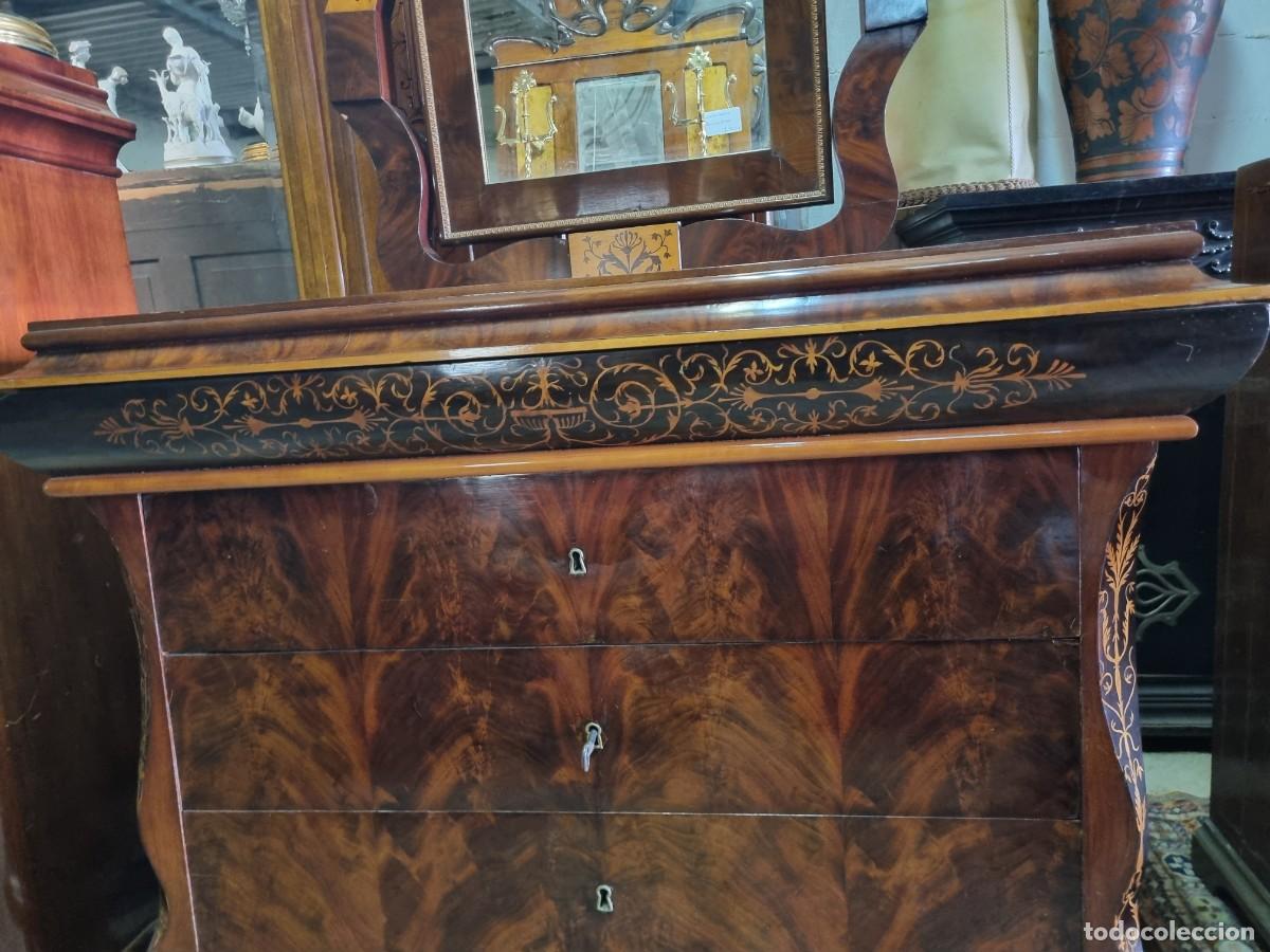 Antig&uuml;edades: C&oacute;moda de estil9 fernandino - Foto 11