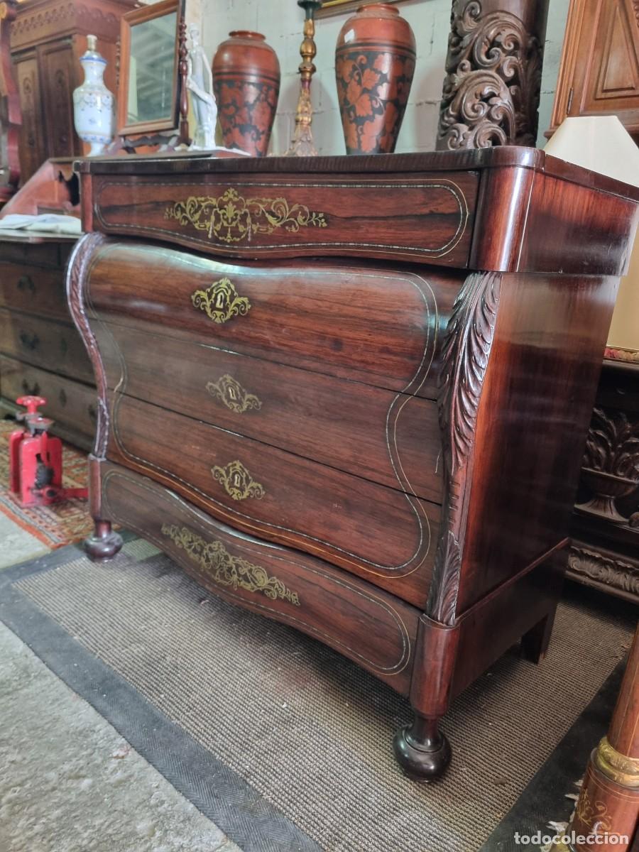Antig&uuml;edades: C&oacute;moda de estilo isabelino - Foto 2