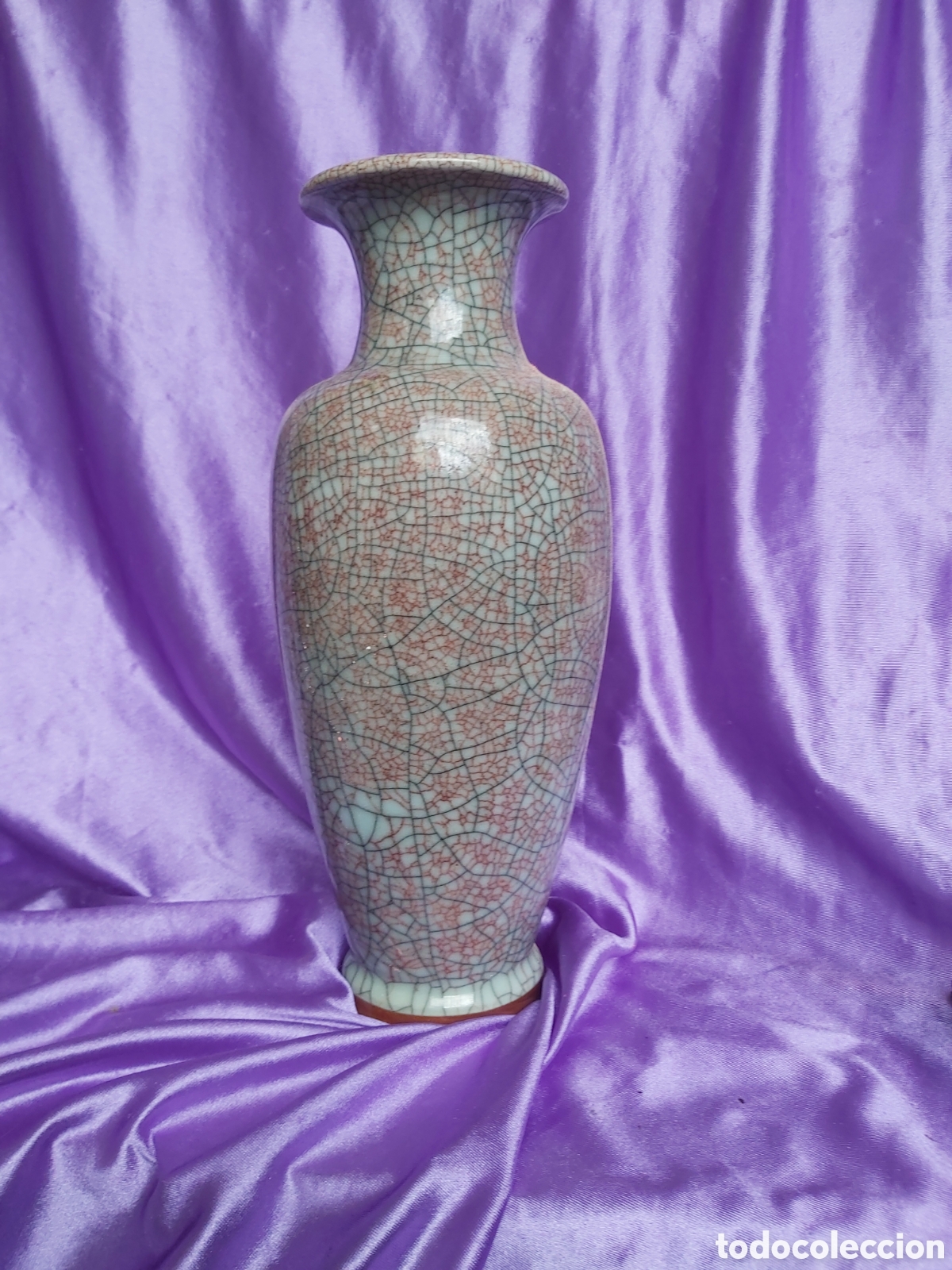 Antig&uuml;edades: JARRON DE CERAMICA ESMALTADO - Foto 1