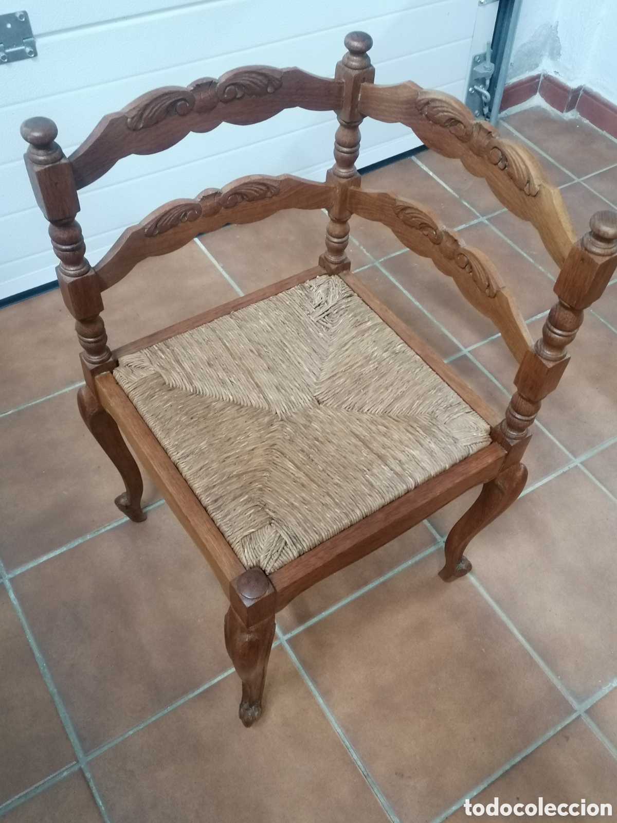 Antig&uuml;edades: Silla rinconera antigua - Foto 3